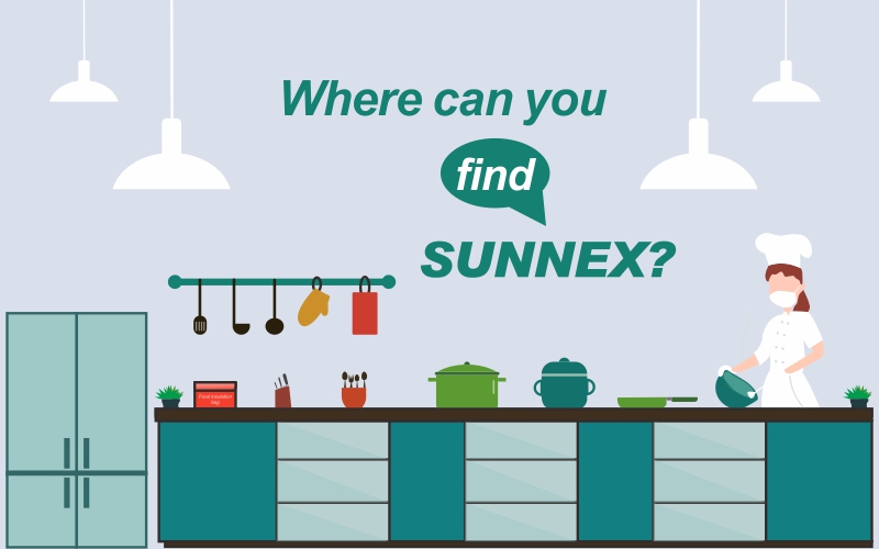 SUNNEXはどこにありますか？