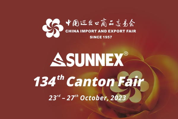 第134回広州交易会、SUNNEXブースへようこそ