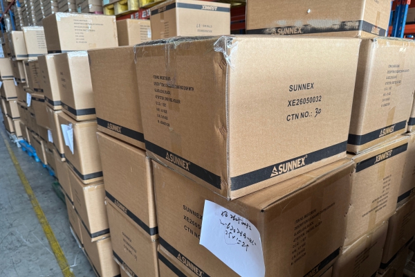 Sunnex、6 月の出荷ピークに向けて急ぐ Sunnex、6 月の出荷ピークに向けて急ぐ